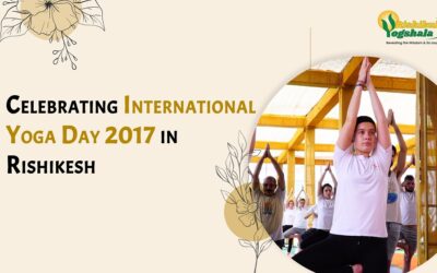 Celebrating International Yoga Day 2017 in Rishikesh