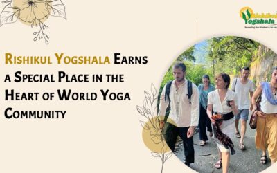 Rishikul Yogshala Earns a Special Place in the Heart of World Yoga Community