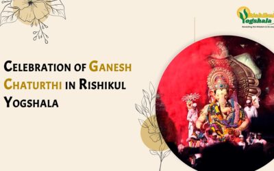 Celebration of Ganesh Chaturthi in Rishikul Yogshala